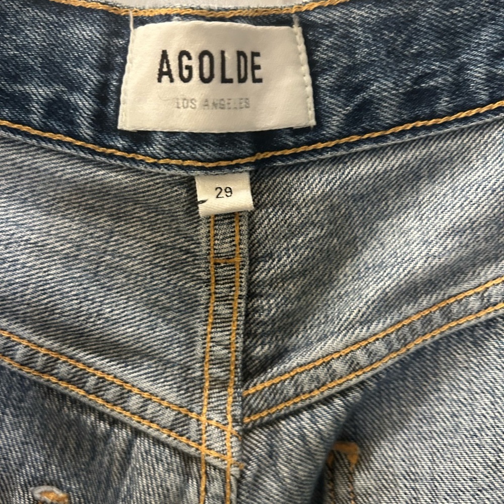 Agolde Riley High Rise Ankle - Picture 4 of 6